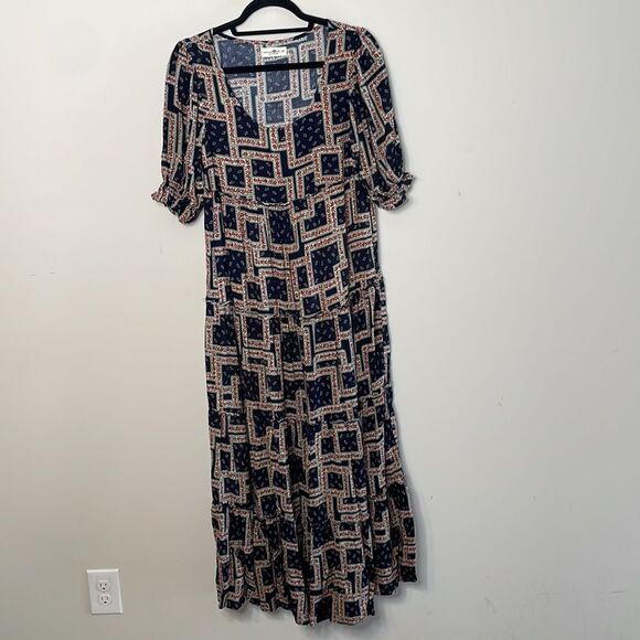 Natural Life Collette Tiered Maxi Dress XS - Picture 5 of 10